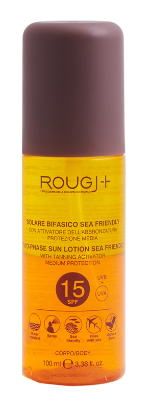 ROUGJ SUNTECH SPF15 BIFASICO INTENSIFICATORE ABBRONZATURA 100 ML - Farmacia-flash.it