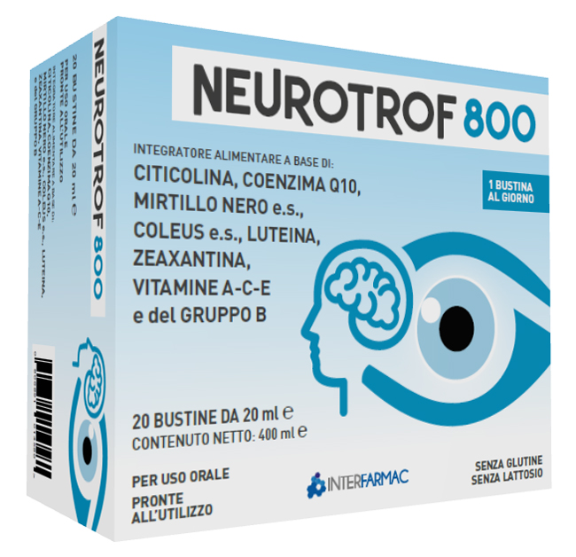 NEUROTROF 800 20 BUSTINE 20 ML - Farmacia-flash.it