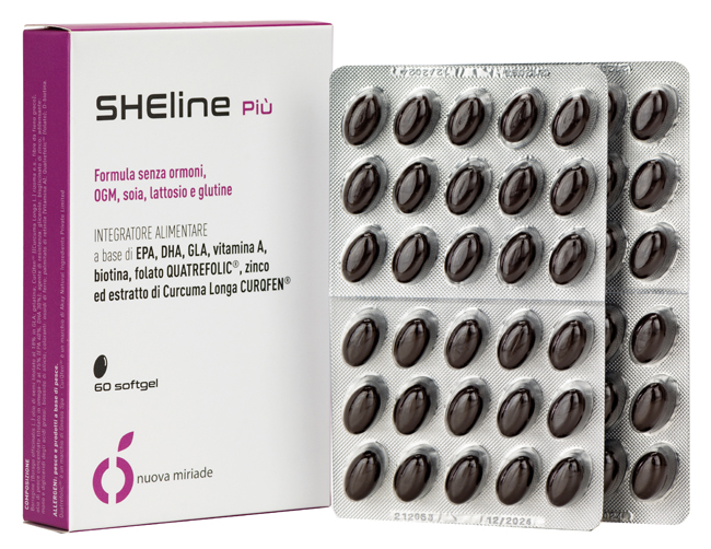 SHELINE PIU' MENOPAUSA 60 SOFTGEL - Farmacia-flash.it
