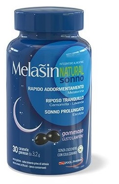 MELASIN NATURAL SONNO 1MG 30 GOMMOSE - Farmacia-flash.it