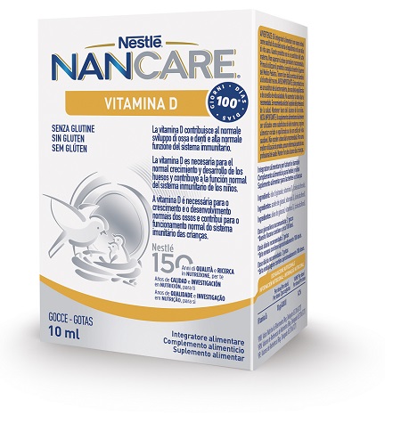 NANCARE VITAMINA D GOCCE 10 ML - Farmacia-flash.it