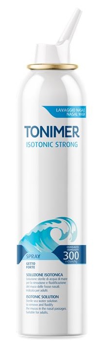 TONIMER ISOTONIC STRONG SPRAY 200 ML OSMOLALITA' 300 MOSM/KG - Farmacia-flash.it