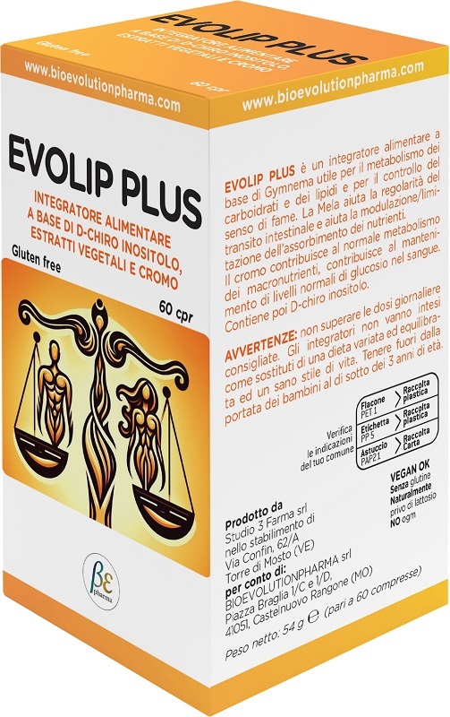 EVOLIP PLUS 60 COMPRESSE - Farmacia-flash.it