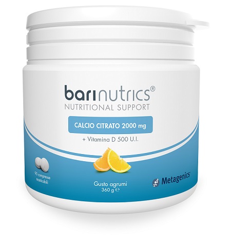 BARINUTRICS CALCIO CITRATO ARANCIA LIMONE ITA 90 COMPRESSE - Farmacia-flash.it