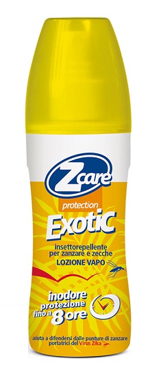 Z CARE PROTECTION EXOTIC VAPO LOZIONE NO GAS INODORE 100 ML - Farmacia-flash.it