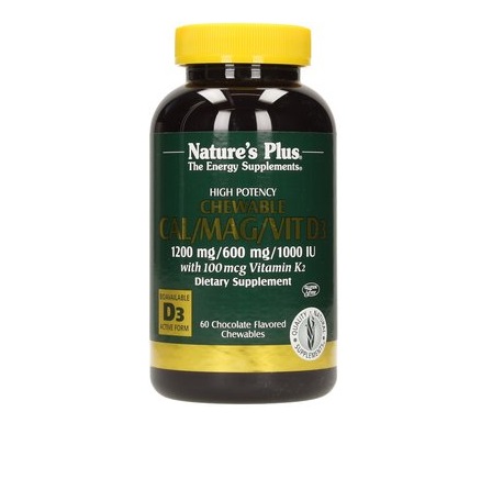 CAL/MAG/D3 CALCIO MAGNESIO VITAMINA D3 MASTICABILE ALLA VANIGLIA 60 TAVOLETTE 337 MG - Farmacia-flash.it