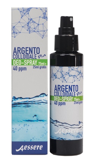 ARGENTO COLLOIDALE PLUS DEODORANTE SPRAY 75 ML + 25 ML - Farmacia-flash.it
