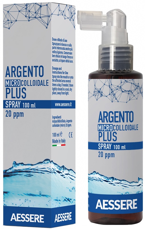 ARGENTO COLLOIDALE PLUS SPRAY 100 ML - Farmacia-flash.it