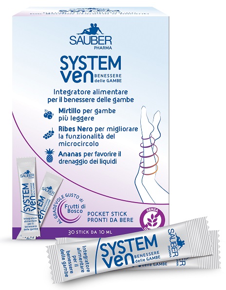 SAUBER SYSTEM VEN 30 STICK 10 ML - Farmacia-flash.it