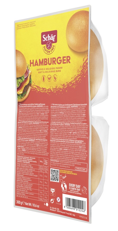 SCHAR PANINI HAMBURGER 4X75G - Farmacia-flash.it