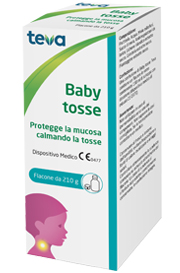 BABY TOSSE TEVA SCIROPPO 210 G - Farmacia-flash.it