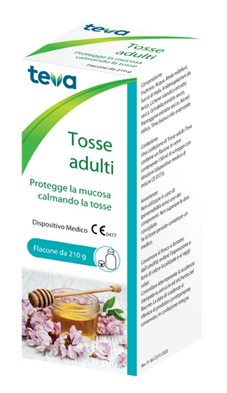 TOSSE ADULTI TEVA SCIROPPO 210 G - Farmacia-flash.it