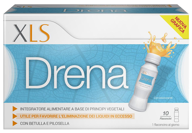 XLS DRENA 10 FLACONCINI X 10 ML - Farmacia-flash.it