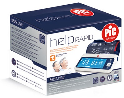 MISURATORE PRESSIONE PIC HELPRAPID - Farmacia-flash.it