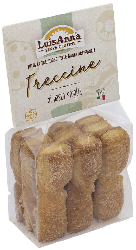 BISCOTTI SFOGLIA TRECCINE 130 G - Farmacia-flash.it