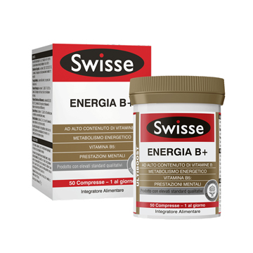 SWISSE ENERGIA B+ 50 COMPRESSE - Farmacia-flash.it