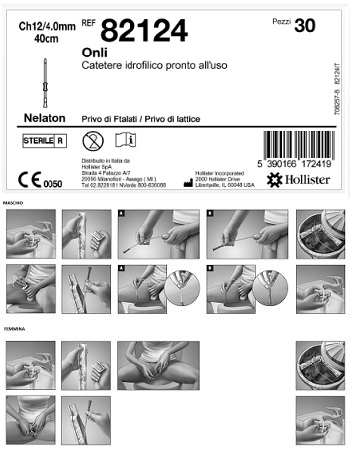 CATETERE IDROFILICO ONLI PRONTO ALL'USO 40 CM CH 12 30 PEZZI - Farmacia-flash.it