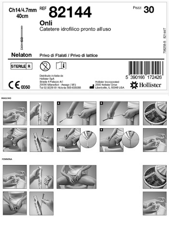 CATETERE IDROFILICO ONLI PRONTO ALL'USO 40 CM CH 14 30 PEZZI - Farmacia-flash.it