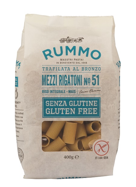 RUMMO MEZZI RIGATONI N51 DI RISO INTEGRALE E MAIS 400 G - Farmacia-flash.it