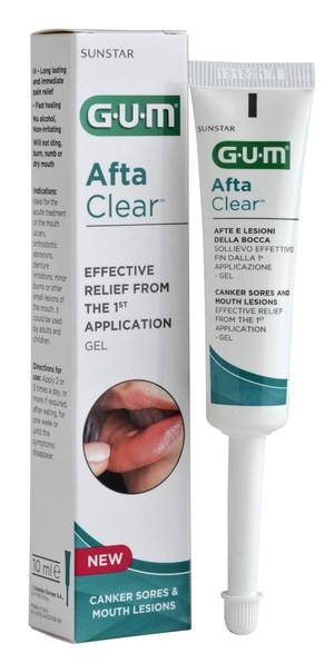 GUM AFTACLEAR GEL 10 ML - Farmacia-flash.it