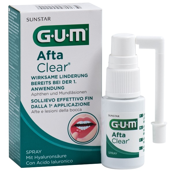 GUM AFTACLEAR SPRAY 15 ML - Farmacia-flash.it