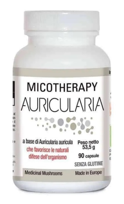 MICOTHERAPY AURICULARIA 90 CAPSULE - Farmacia-flash.it