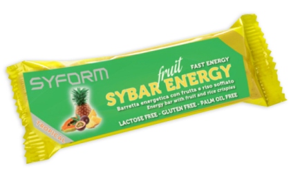 SYBAR ENERGY FRUIT BARRETTA TROPICAL 40 G - Farmacia-flash.it