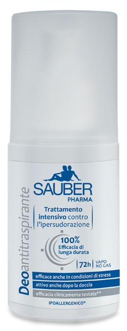 SAUBER ANTITRASPIRANTE 72 ORE VAPO - Farmacia-flash.it