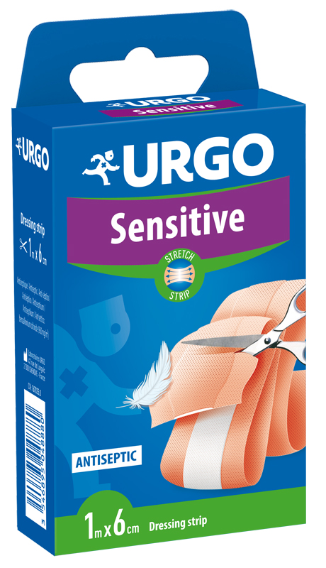 CEROTTO DA TAGLIARE URGO SENSITIVE STRETCH MT 1 X 6 CM - Farmacia-flash.it