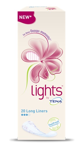 SALVASLIP PER INCONTINENZA PICCOLE PERDITE LIGHTS BY TENA LONG 20 PEZZI - Farmacia-flash.it