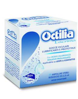 OCTILIA LACRIMA SOLLIEVO PROLUNGATO 20 FLACONCINI MONODOSE 0,35 ML - Farmacia-flash.it