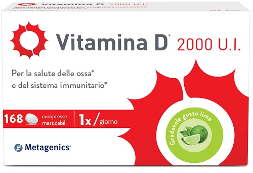 VITAMINA D 2000 UI 168 COMPRESSE MASTICABILI - Farmacia-flash.it