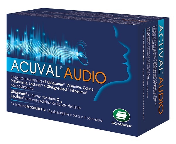 ACUVAL AUDIO 14 BUSTINE OROSOLUBILE 1,8 G - Farmacia-flash.it