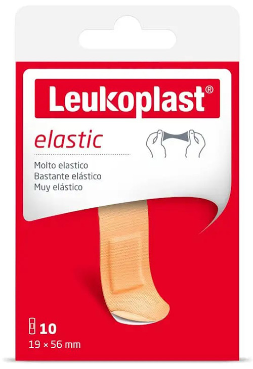 LEUKOPLAST ELASTIC 56X19 10 PEZZI - Farmacia-flash.it