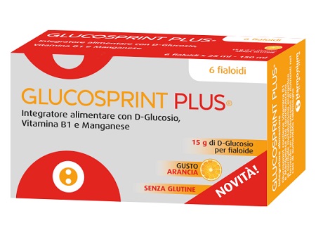 GLUCOSPRINT PLUS ARANCIA 6 FIALOIDI DA 25 ML - Farmacia-flash.it