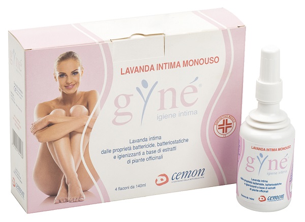 GYNE' LAVANDA VAGINALE 4 FLACONCINI DA 140 ML - Farmacia-flash.it