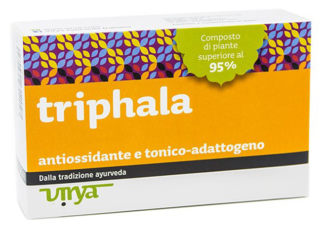 TRIPHALA VIRYA 60 COMPRESSE 500MG - Farmacia-flash.it