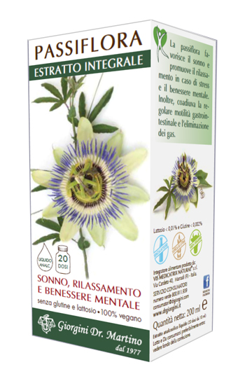 PASSIFLORA ESTRATTO INTEGRALE 200 ML - Farmacia-flash.it