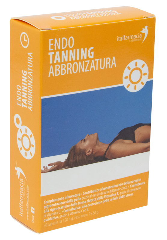 ENDO TANNING ABBRONZATURA 30 CAPSULE - Farmacia-flash.it