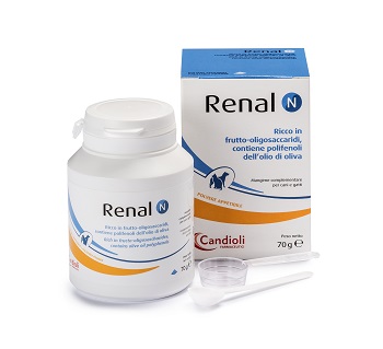 RENAL N MANGIME COMPLEMENTARE PER CANI E GATTI BARATTOLO 70 G - Farmacia-flash.it