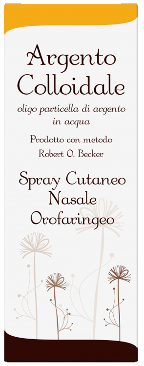 ARGENTO COLLOIDALE IONICO 40 PPM 50 ML SPRAY - Farmacia-flash.it