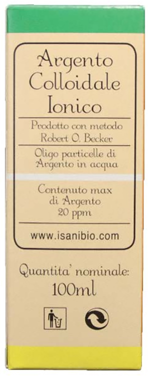 ARGENTO COLLOIDALE IONICO 20 PPM 100 ML - Farmacia-flash.it