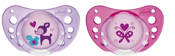 CHICCO SUCCHIETTO AIR GIRL IN CAUCCIU' 6-16 MESI 2 PEZZI - Farmacia-flash.it