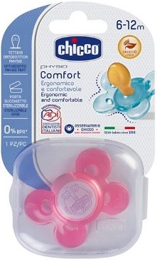 CHICCO SUCCHIETTO COMFORT GIRL IN CAUCCIU' 6-16 MESI 1 PEZZO - Farmacia-flash.it