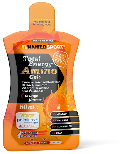 TOTAL ENERGY AMINO GEL ORANGE FLAVOUR 50 ML - Farmacia-flash.it