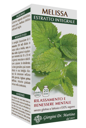 MELISSA ESTRATTO INTEGRALE 200 ML - Farmacia-flash.it