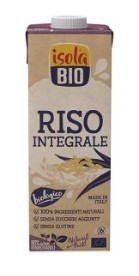 ISOLABIO BEVANDA DI RISO INTEGRALE 1 L - Farmacia-flash.it