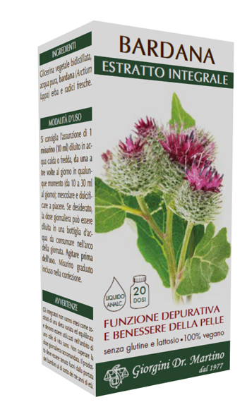 BARDANA ESTRATTO INTEGRALE 200 ML - Farmacia-flash.it