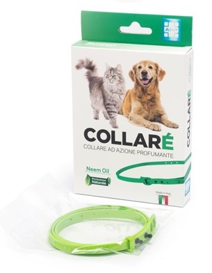 COLLARE' COLLARE PER CANI E GATTI AD AZIONE PROFUMANTE VERDE CON OLIO DI NEEM - Farmacia-flash.it
