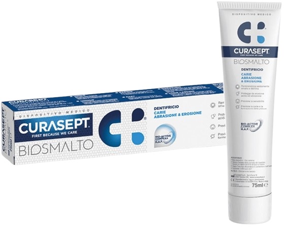 CURASEPT BIOSMALTO CARIE DENTIFRICIO 75 ML - Farmacia-flash.it
